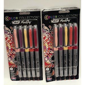 5 BIC Intensity Marker Pens Ultra Fine Point,